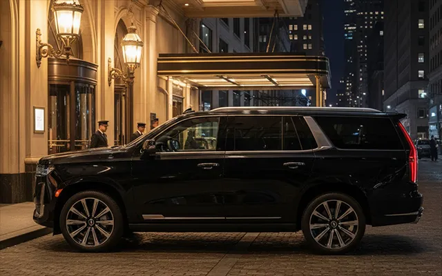 קדילאק אסקלייד להסעות יוקרה מ-JFK למנהטן