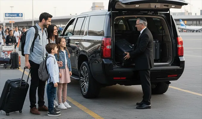 שברולט סאבורבן להסעות משפחות מניוארק