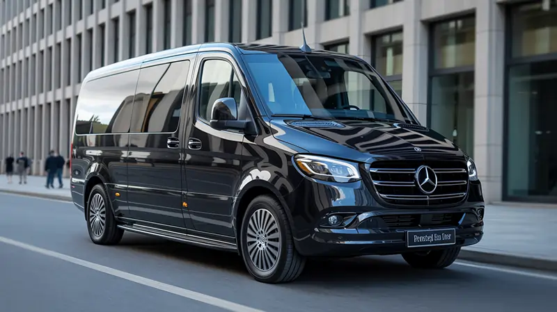 Mercedes-Benz Sprinter van for corporate LaGuardia airport transfers